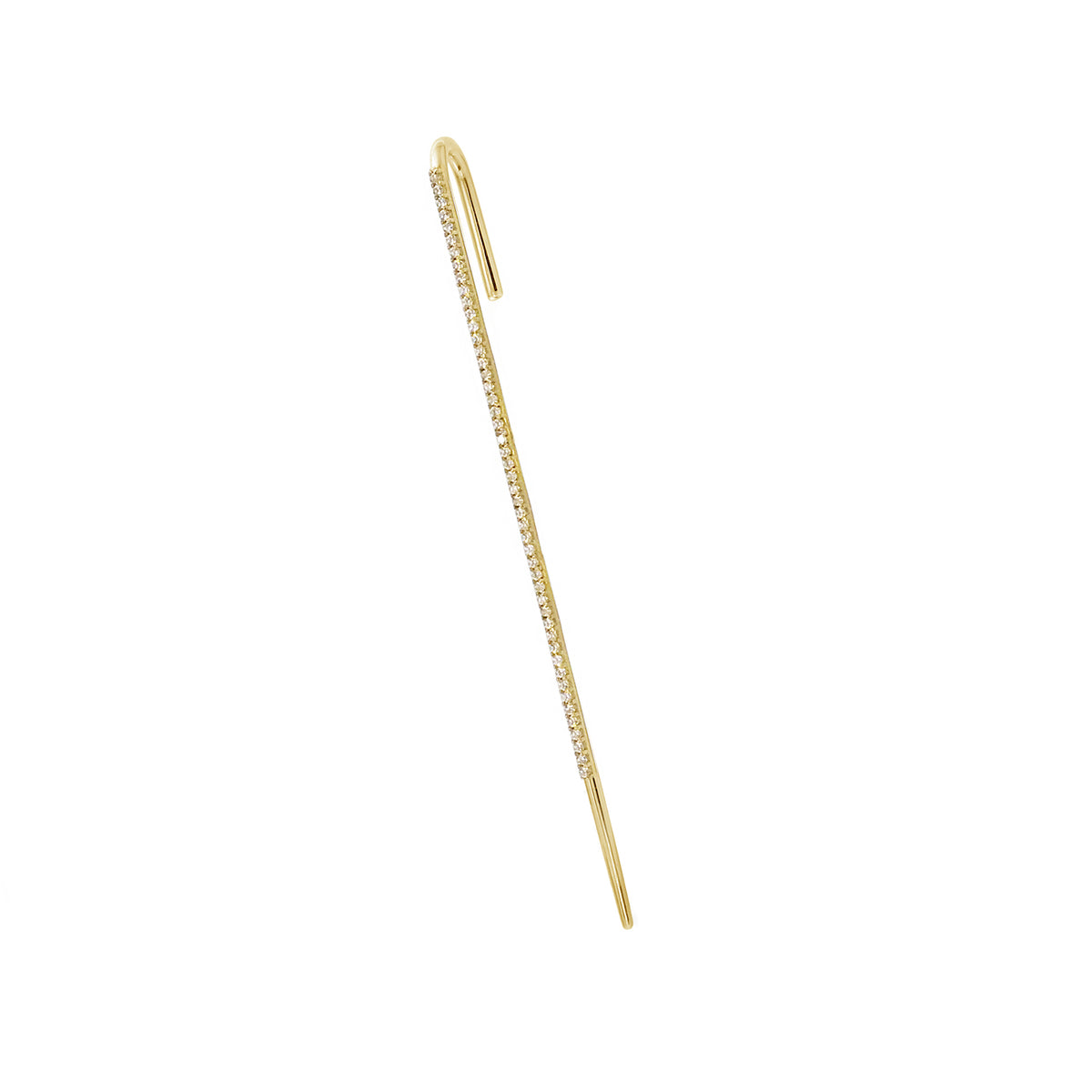 KATKIM Diamond Thread Ear Pin Earring