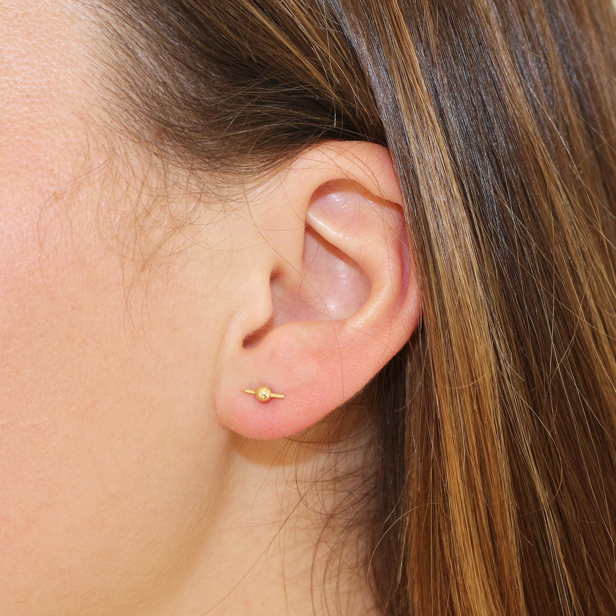 Mau Jewelry Orion Gold Stud Earring