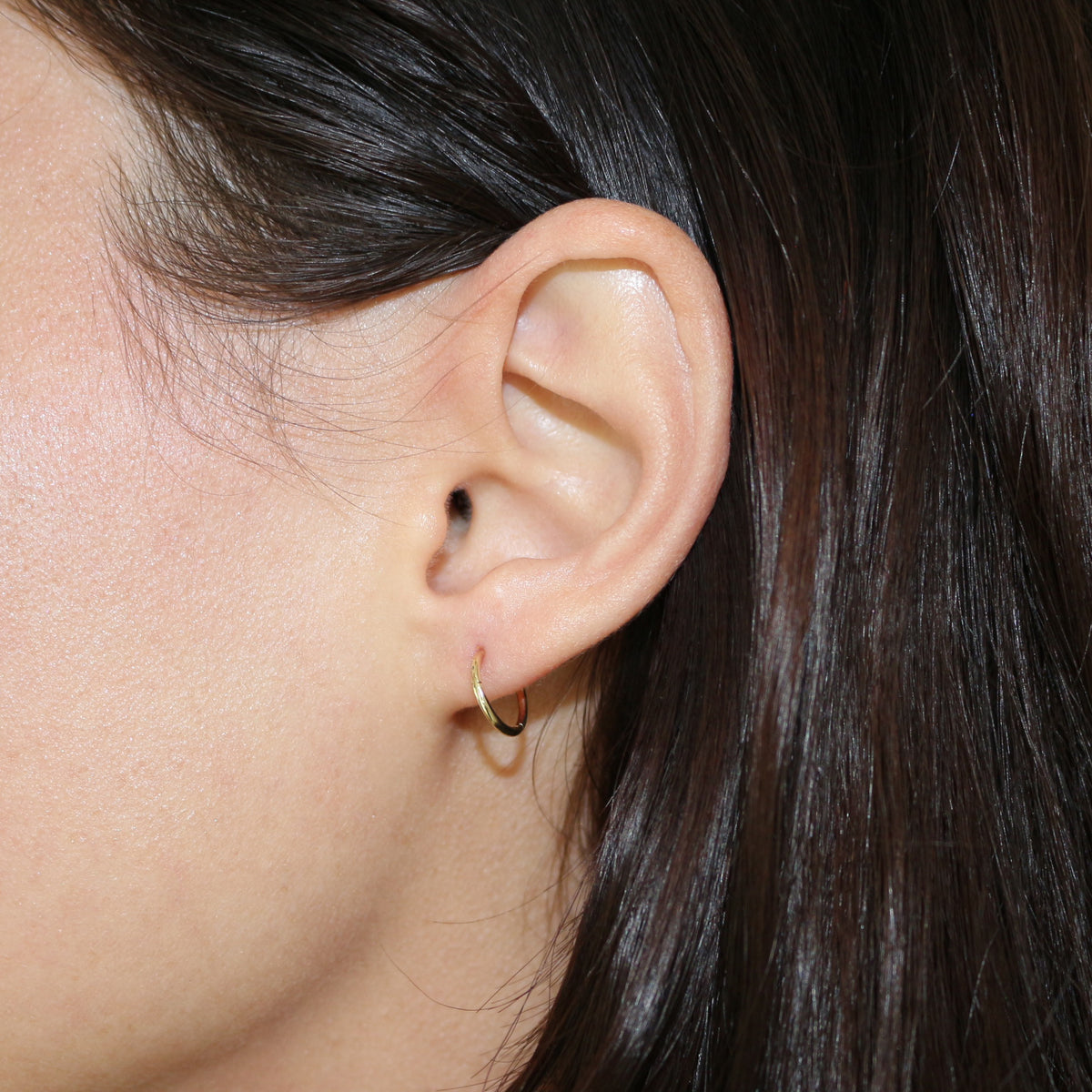Maria Tash Mini Gold Hoop Earring